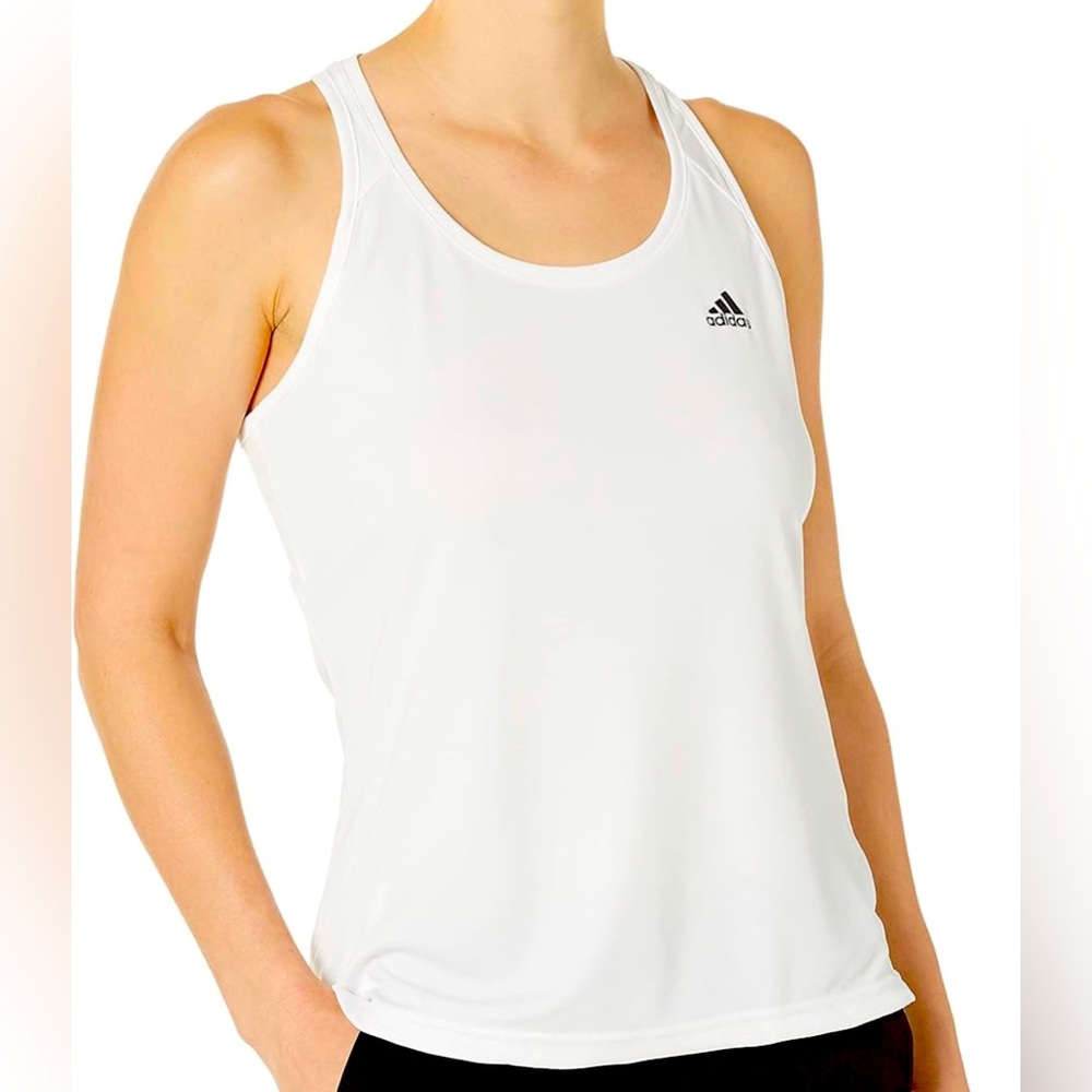 ADIDAS Running Climalite Tank Top - White - Medium